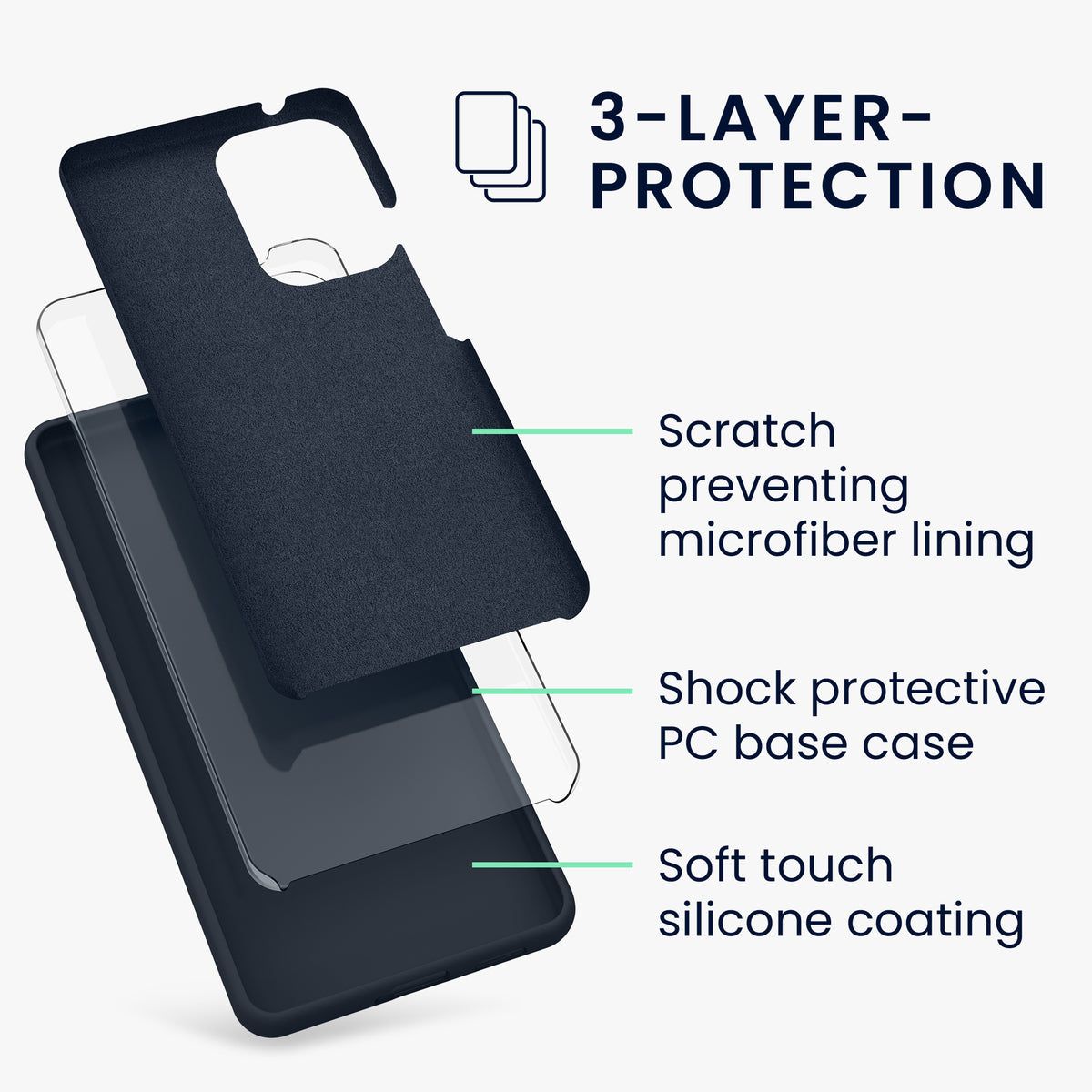 Samsung Galaxy A53 5G Silikon Handyhülle
