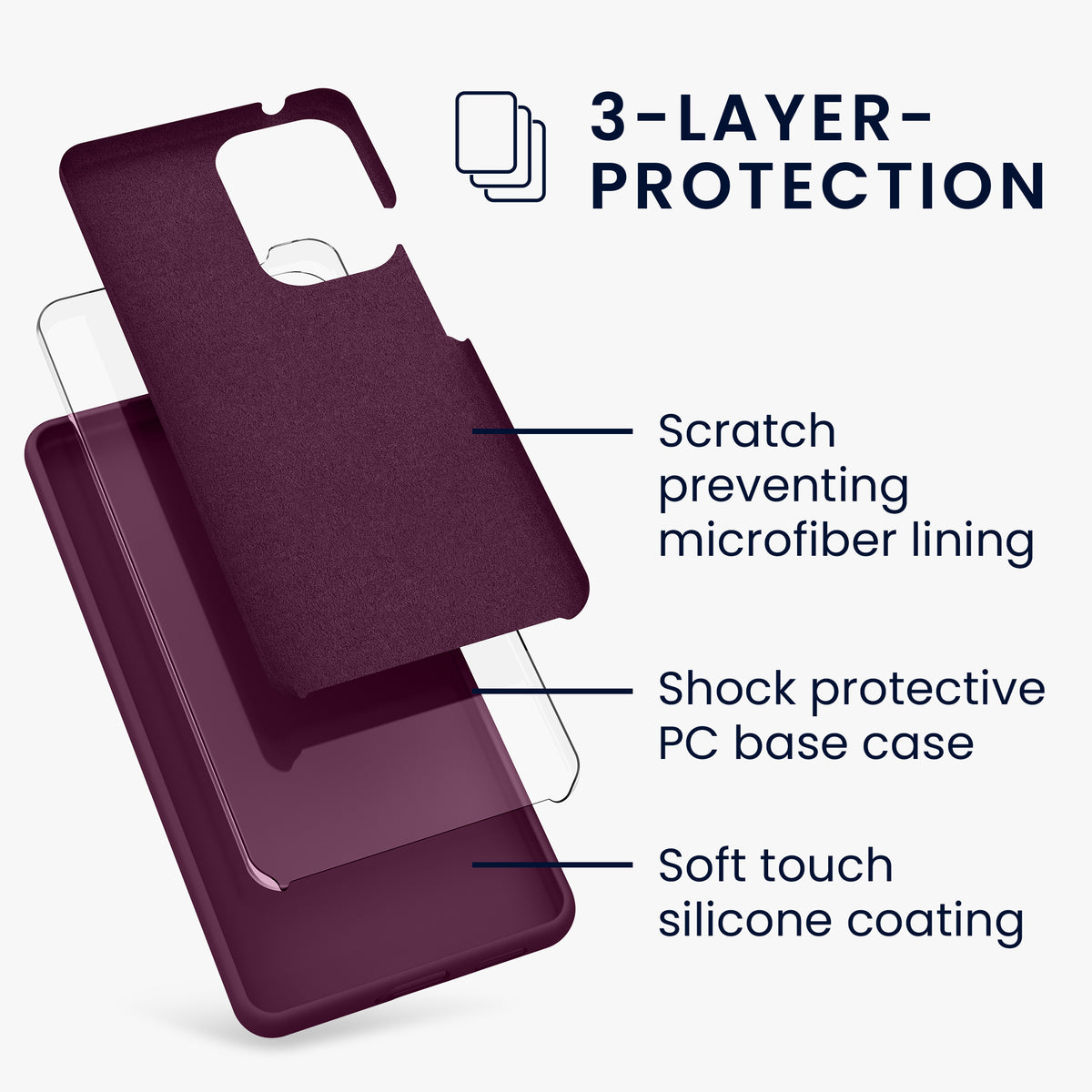 Samsung Galaxy A53 5G Silikon Handyhülle