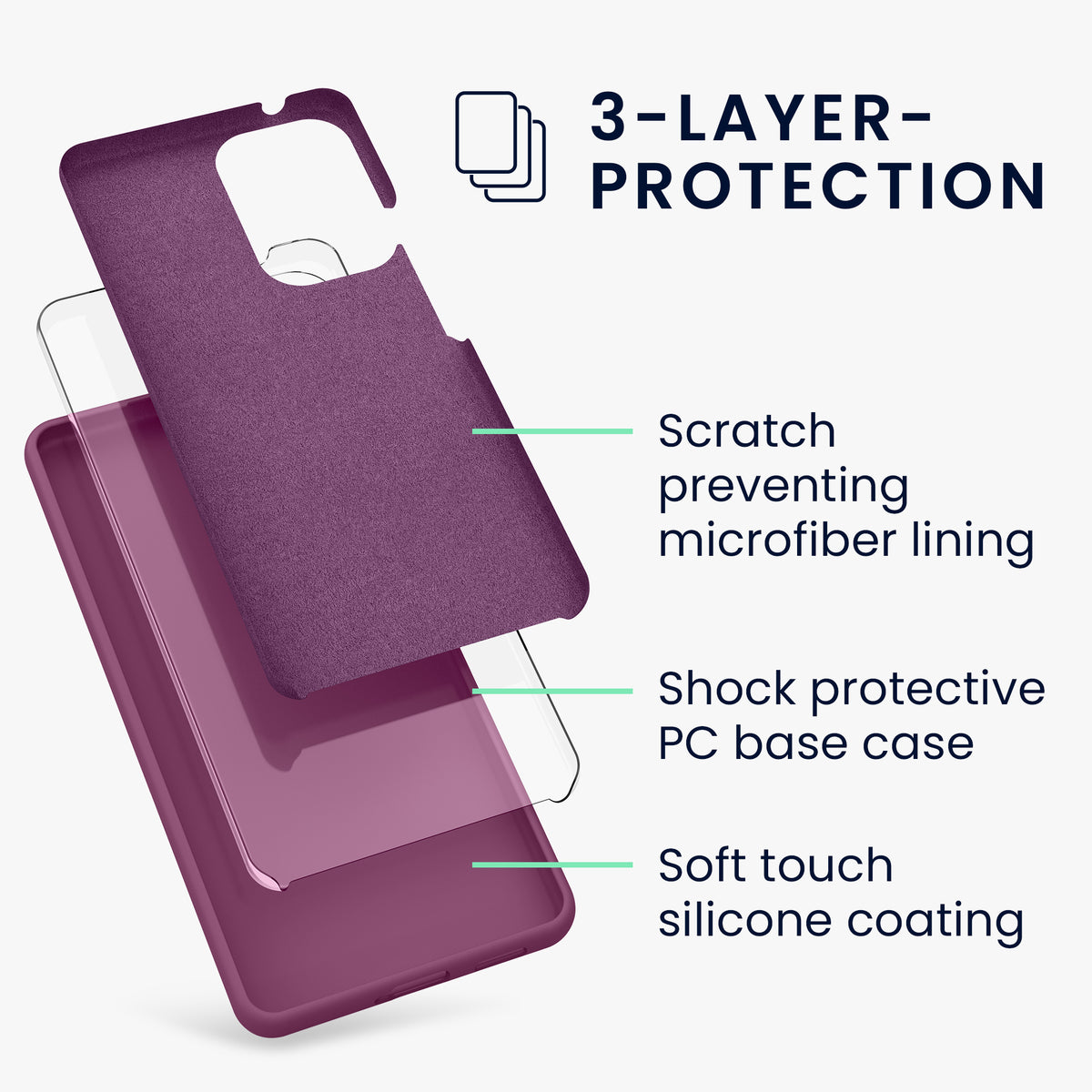 Samsung Galaxy A53 5G Silikon Handyhülle