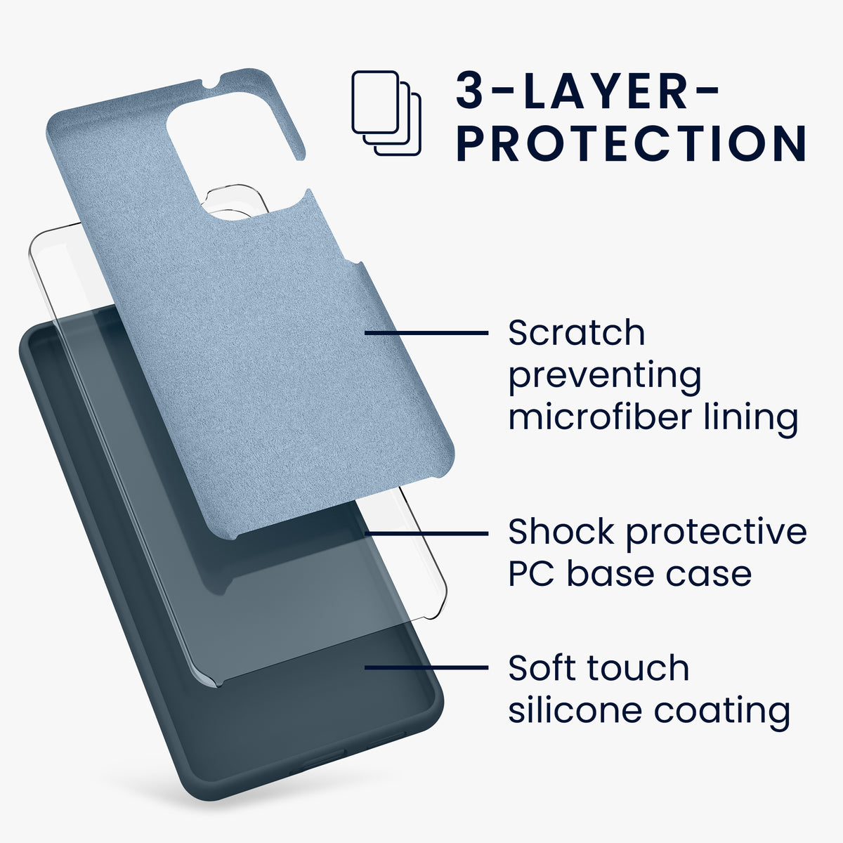 Samsung Galaxy A53 5G Silikon Handyhülle
