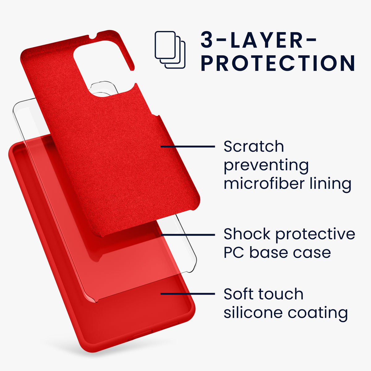 Samsung Galaxy A53 5G Silikon Handyhülle