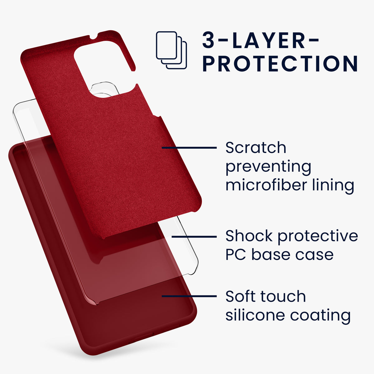 Samsung Galaxy A53 5G Silikon Handyhülle