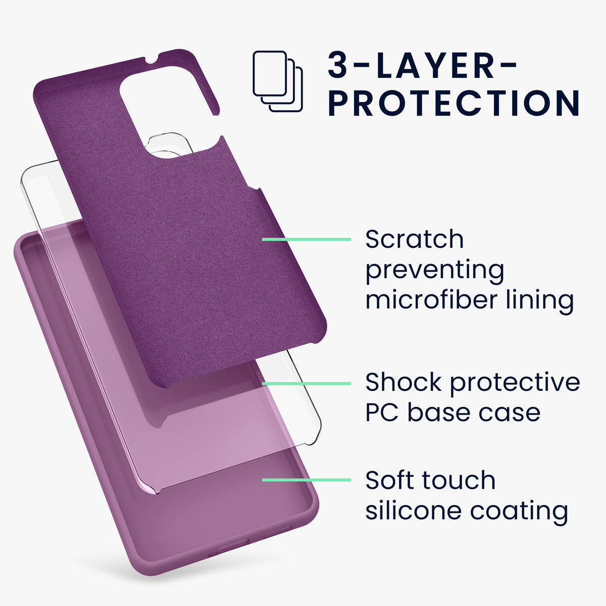 Samsung Galaxy A53 5G Silikon Handyhülle