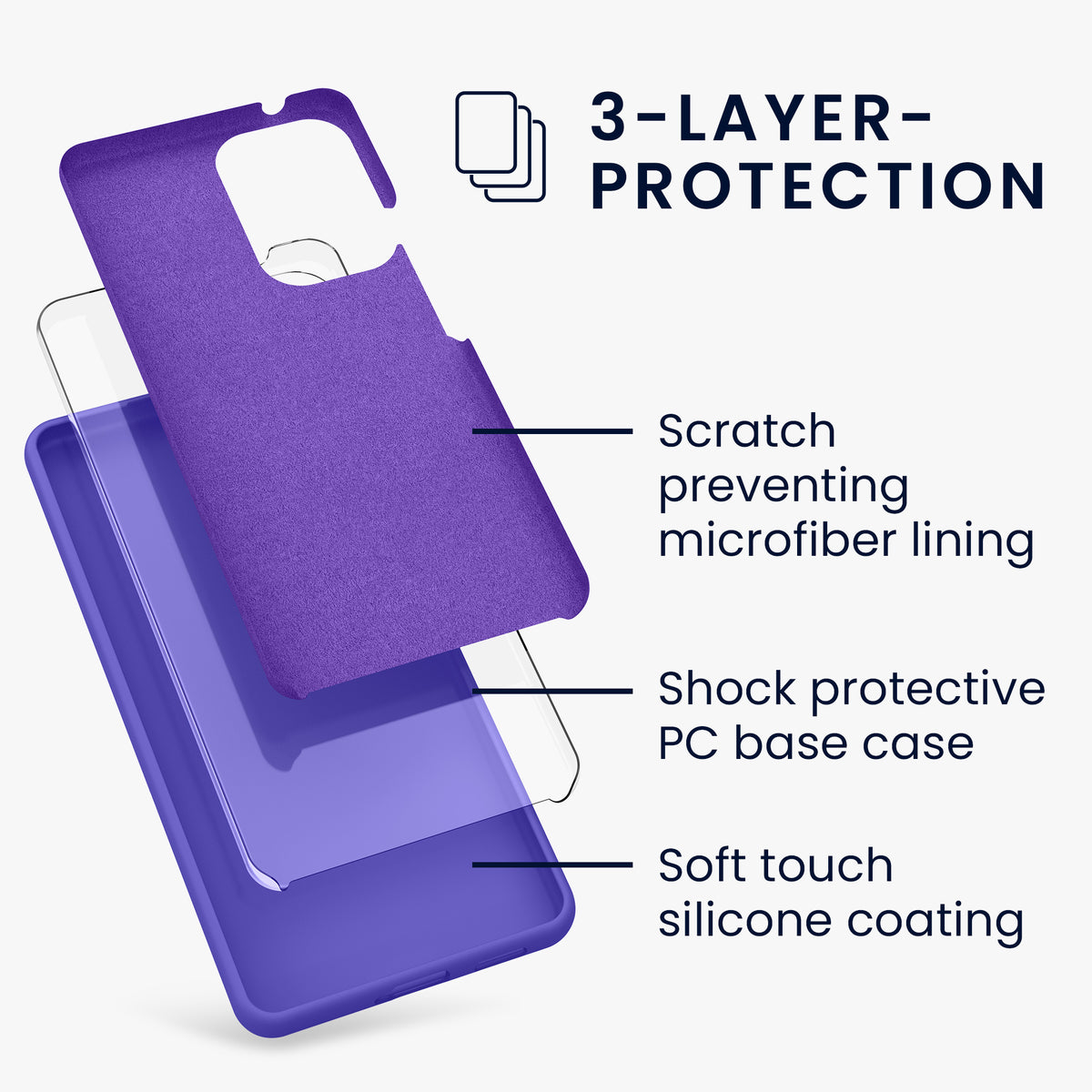 Samsung Galaxy A53 5G Silikon Handyhülle