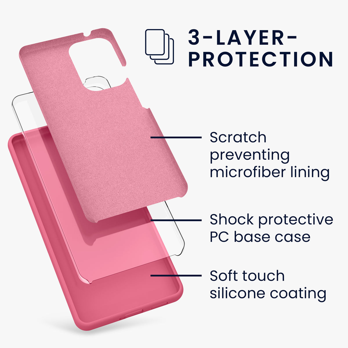 Samsung Galaxy A53 5G Silikon Handyhülle