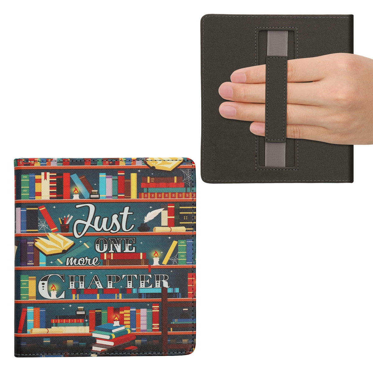 Amazon Kindle Oasis 10. Generation eReader Flip Case mit Auto-Sleep und Handschlaufe