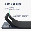TPU Hülle für Samsung Galaxy M53 5G in Schwarz