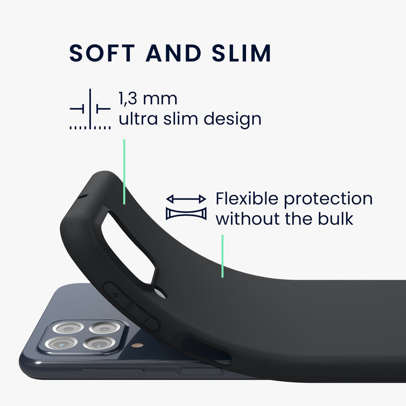 TPU Hülle für Samsung Galaxy M53 5G in Schwarz