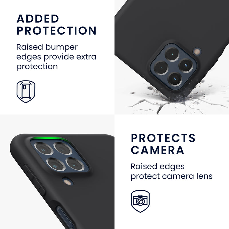 TPU Hülle für Samsung Galaxy M53 5G in Schwarz