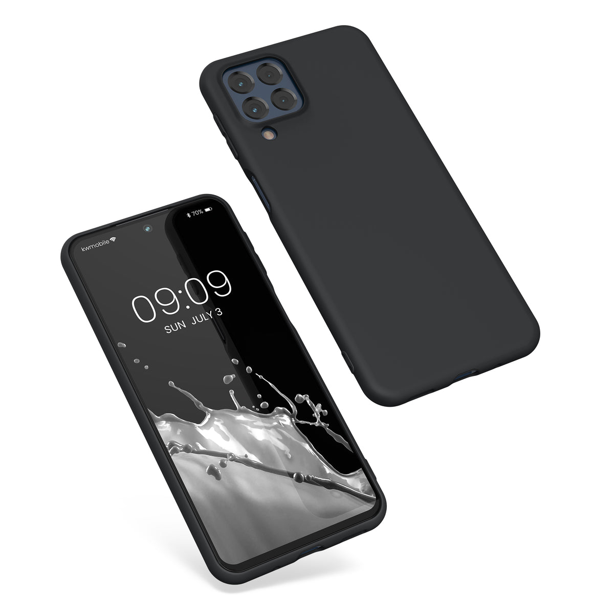 TPU Hülle für Samsung Galaxy M53 5G in Schwarz