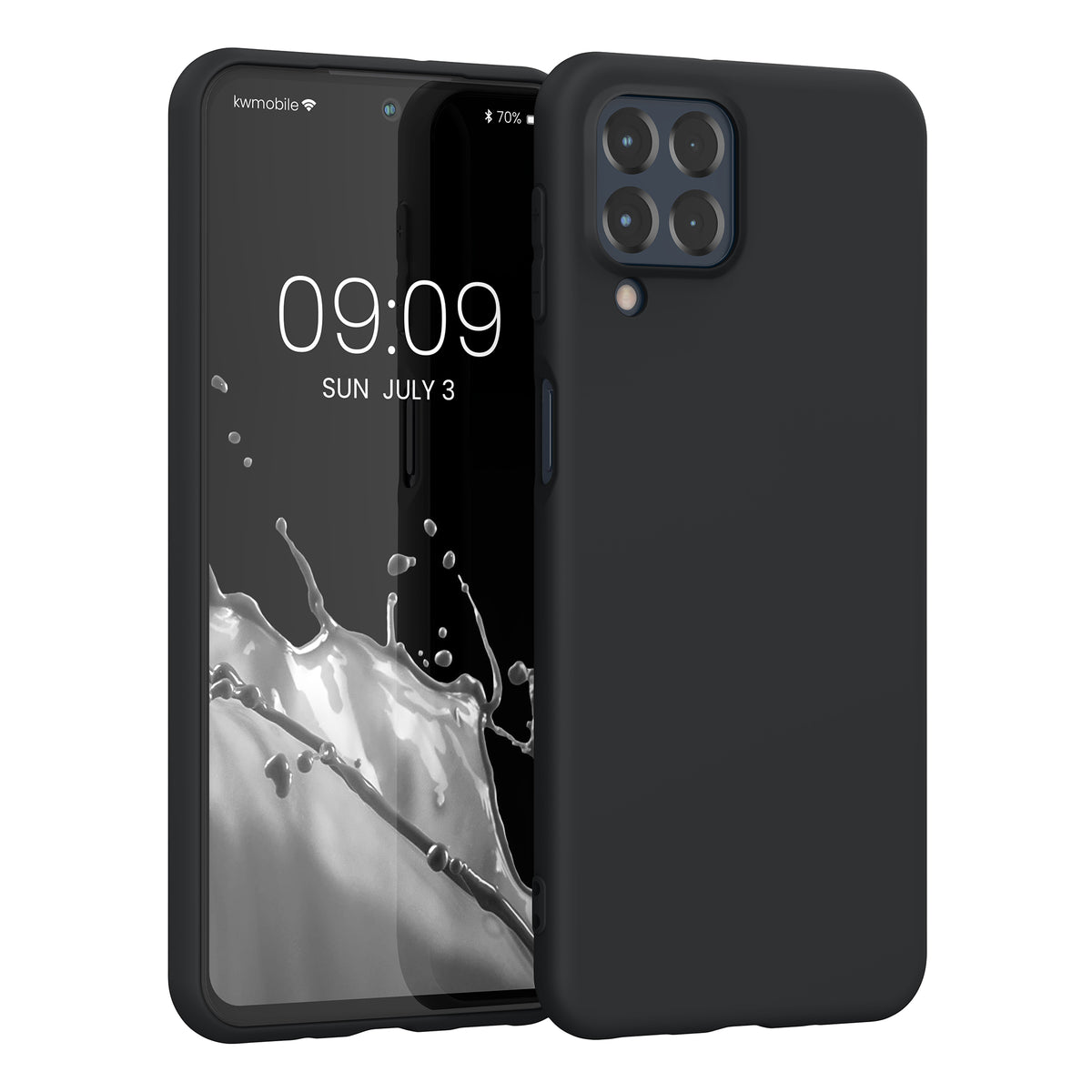 TPU Hülle für Samsung Galaxy M53 5G in Schwarz