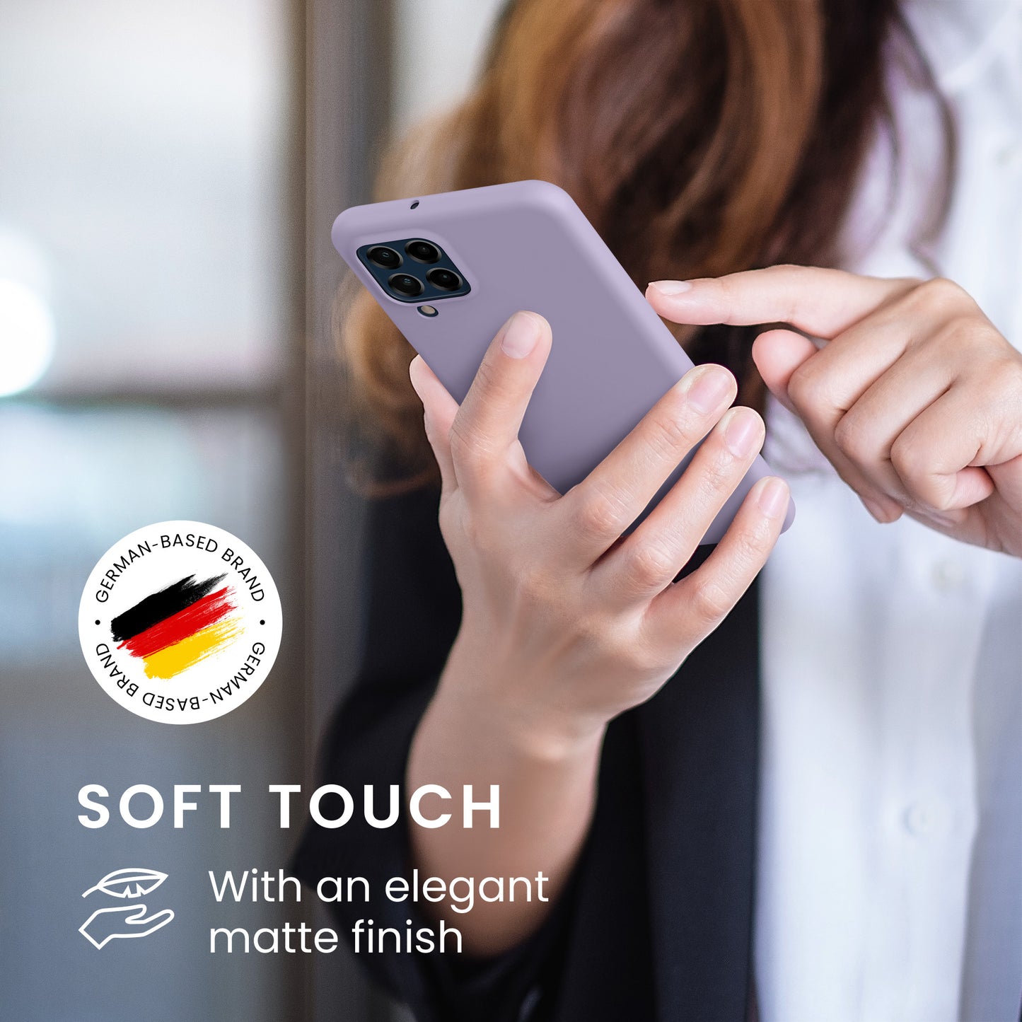 TPU Hülle für Samsung Galaxy M53 5G in Schwarz