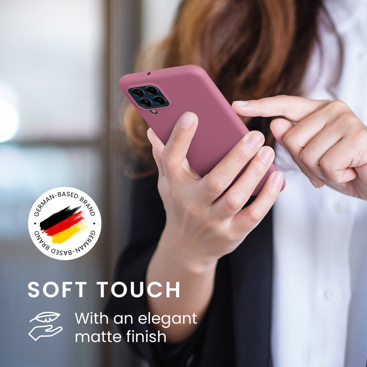 TPU Hülle für Samsung Galaxy M53 5G in Schwarz