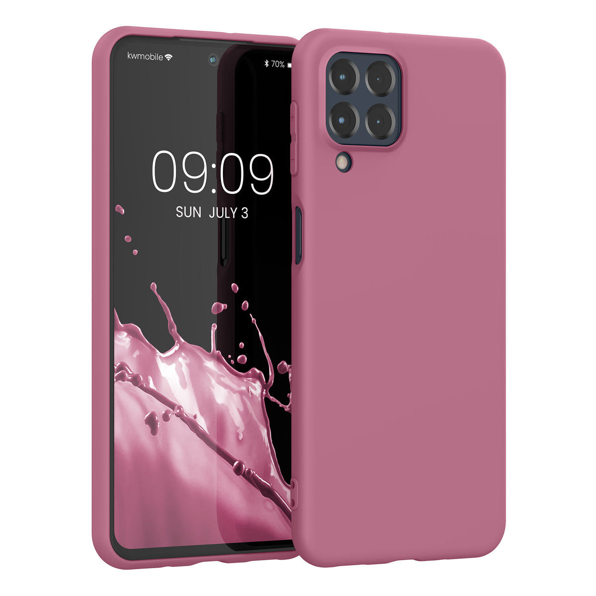 TPU Hülle für Samsung Galaxy M53 5G in Schwarz