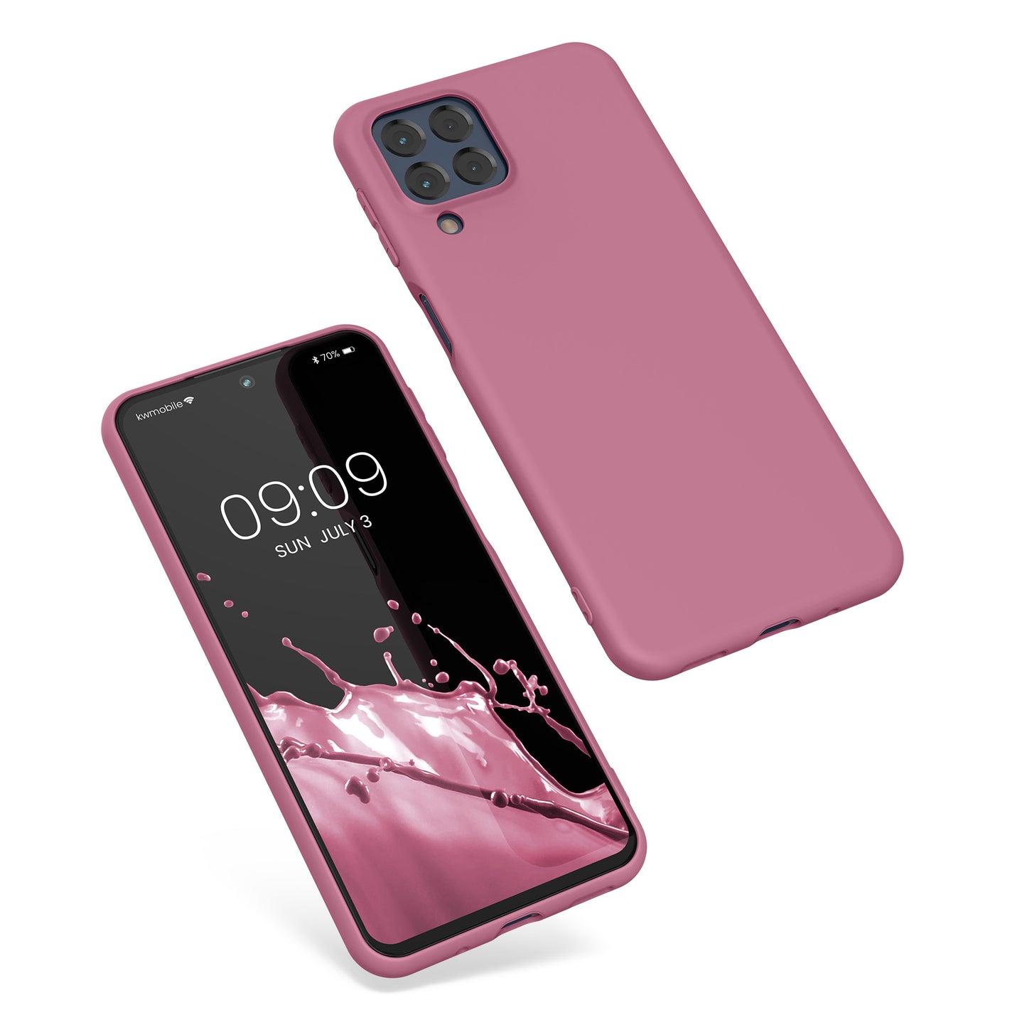 TPU Hülle für Samsung Galaxy M53 5G in Schwarz