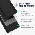 Samsung Galaxy M53 5G gummierte Handyhülle
