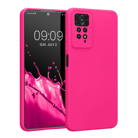 kwmobile Slim Case kompatibel mit Xiaomi Redmi Note 11 Pro / Note 11 Pro (5G) / Note 12 Pro (4G) Hülle - Handyhülle aus Silikon