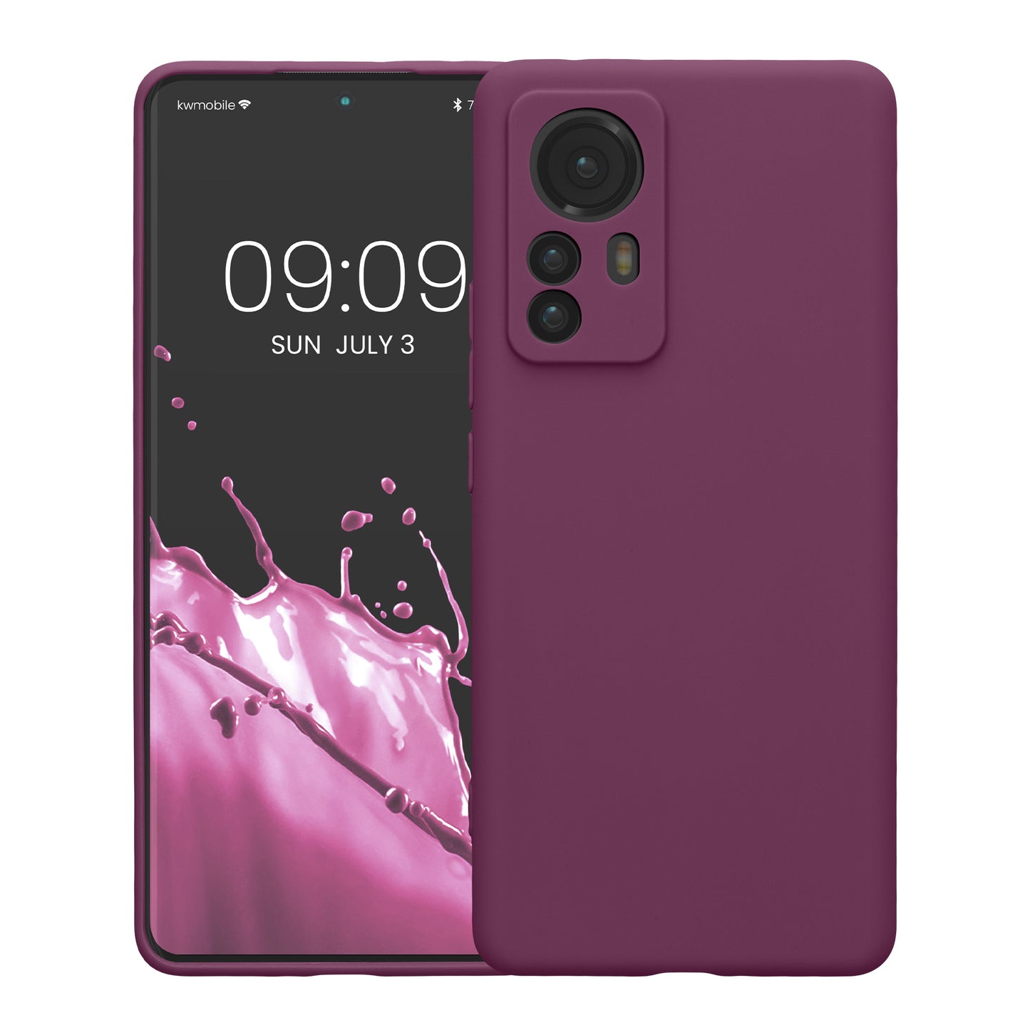 kwmobile Handyhülle für Xiaomi 12 Pro Hülle - weiches Handy Silikon Case - Schutzhülle Cover