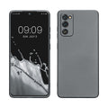 Samsung Galaxy S20 FE Silikon Handyhülle Metallic Grau