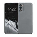 Samsung Galaxy S20 FE Silikon Handyhülle Metallic Grau