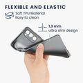 Samsung Galaxy S20 FE Silikon Handyhülle Metallic Grau