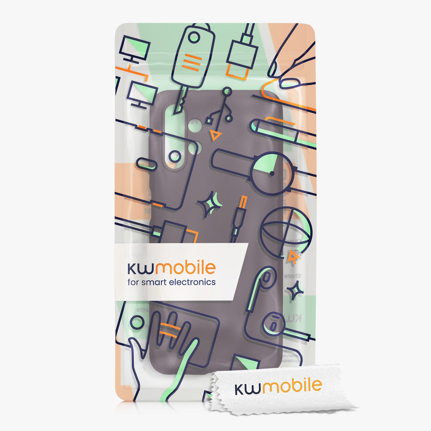 Samsung Galaxy A13 4G Silikon Handyhülle Metallic