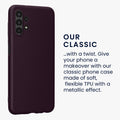 Samsung Galaxy A13 4G Silikon Handyhülle Metallic