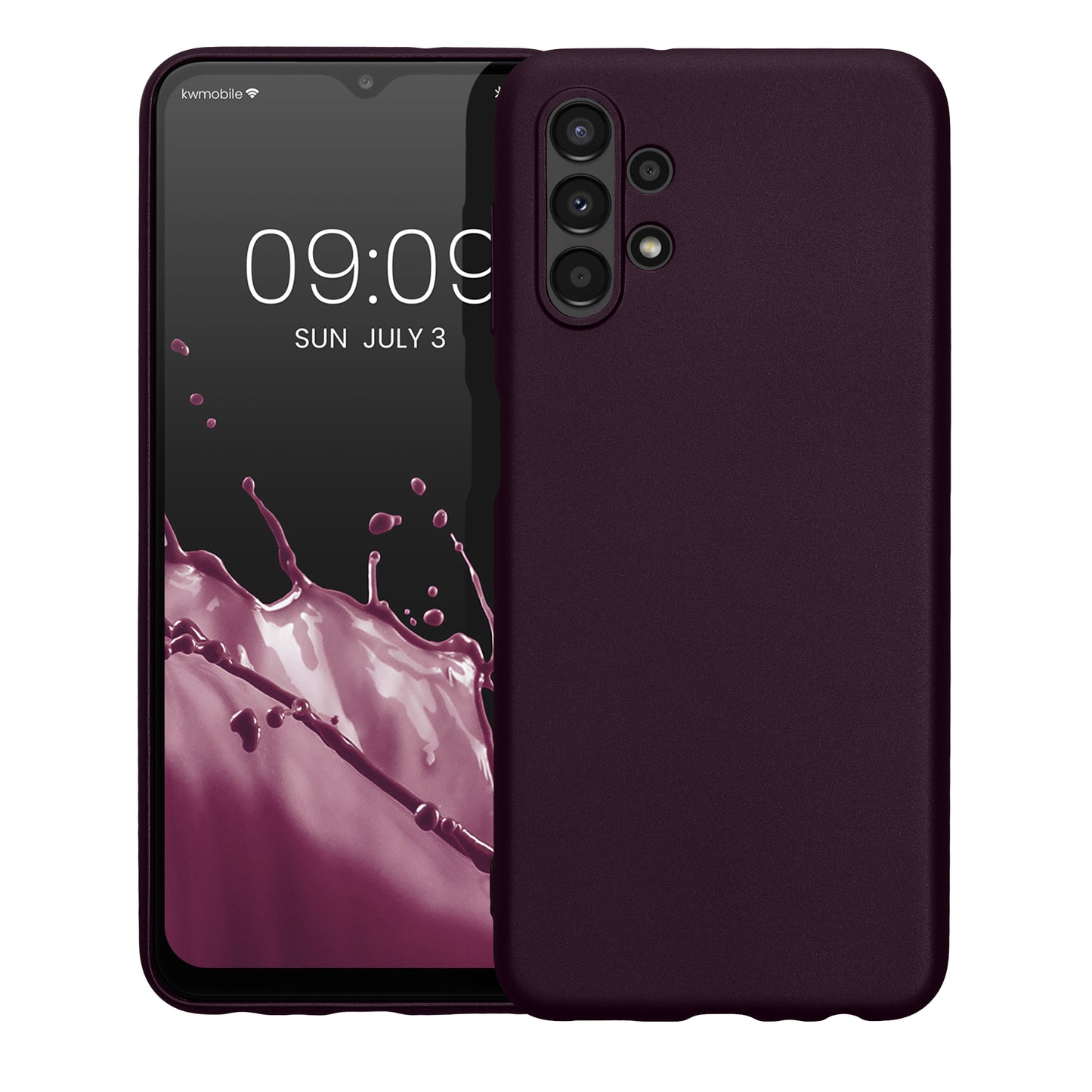 Samsung Galaxy A13 4G Silikon Handyhülle Metallic
