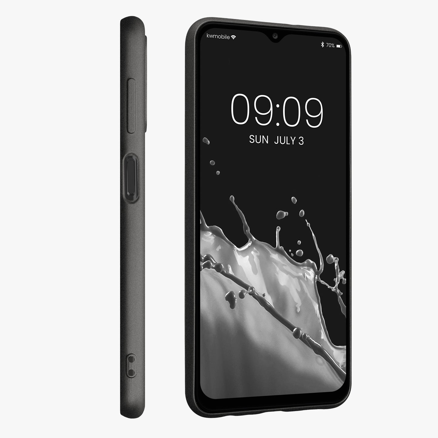 Samsung Galaxy A13 4G Silikon Handyhülle Metallic