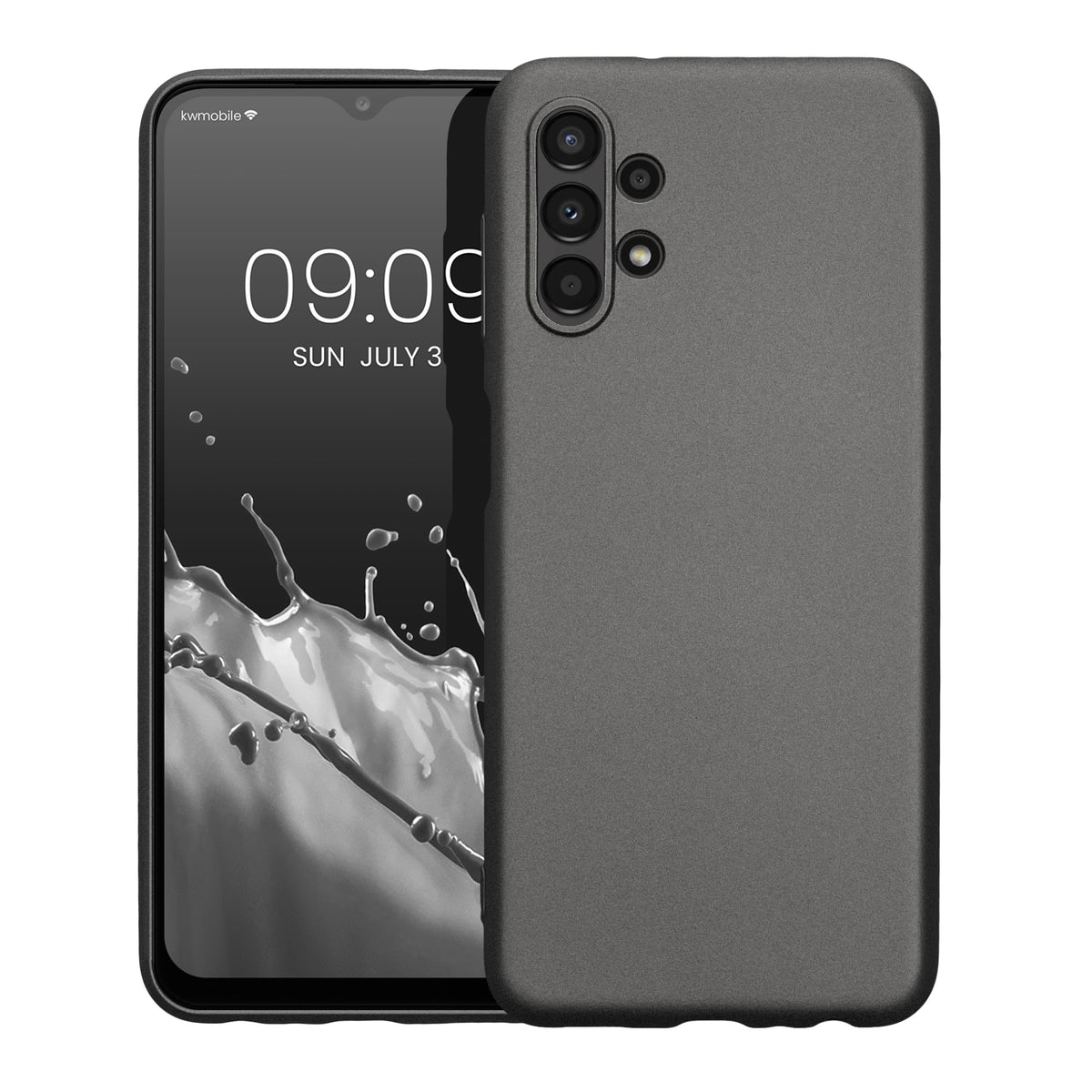 Samsung Galaxy A13 4G Silikon Handyhülle Metallic