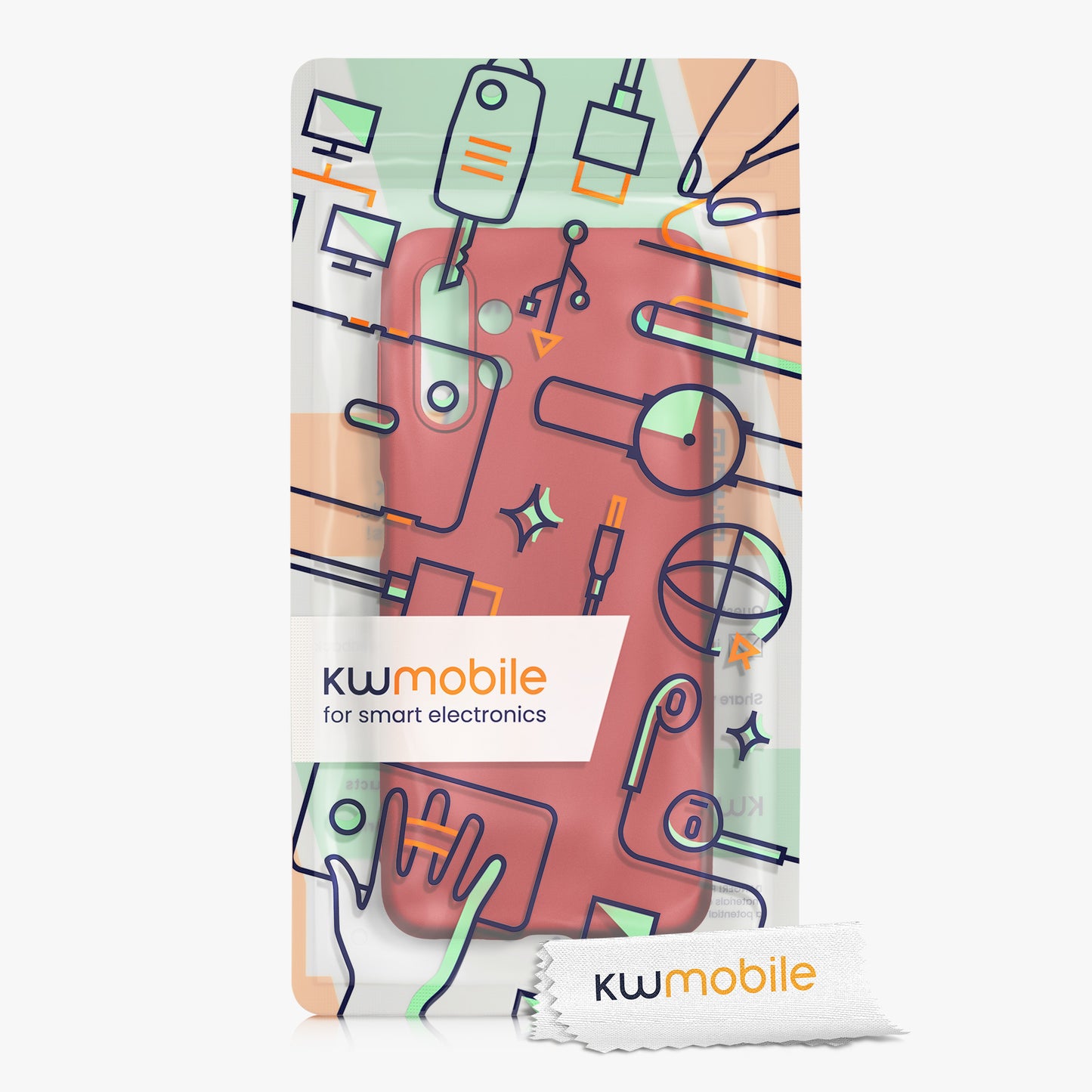 Samsung Galaxy A13 4G Silikon Handyhülle Metallic
