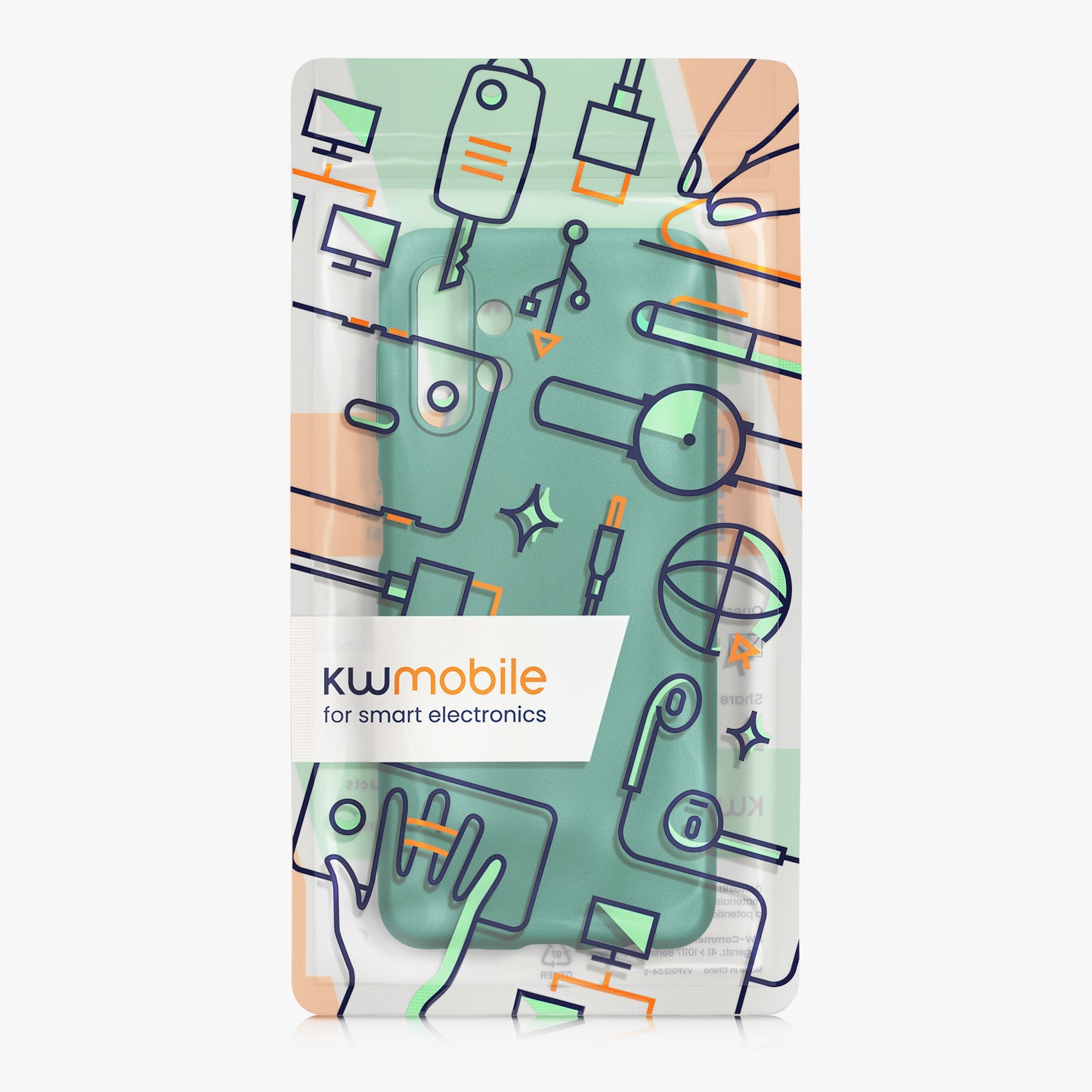 Samsung Galaxy A13 4G Silikon Handyhülle Metallic