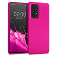 Samsung Galaxy A33 5G Silikon Handyhülle Metallic Pink