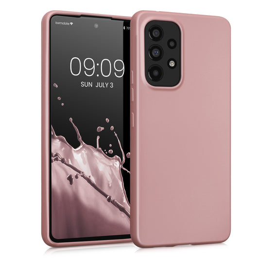 kwmobile Handyhülle für Samsung Galaxy A53 5G Hülle - Silikon Case - Schutzhülle Cover