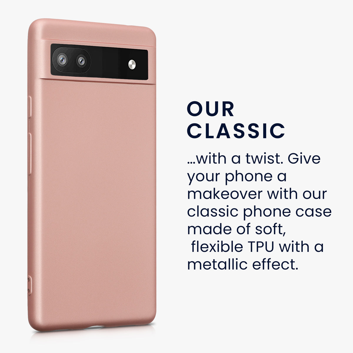 Google Pixel 6a metallische Handyhülle