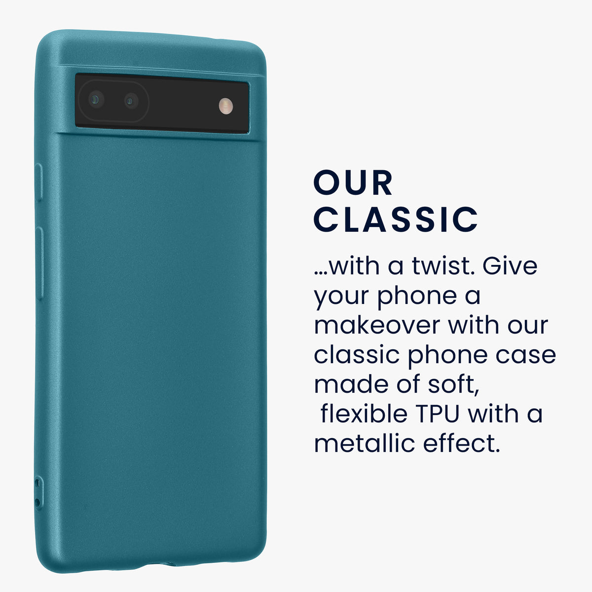 Google Pixel 6a metallische Handyhülle