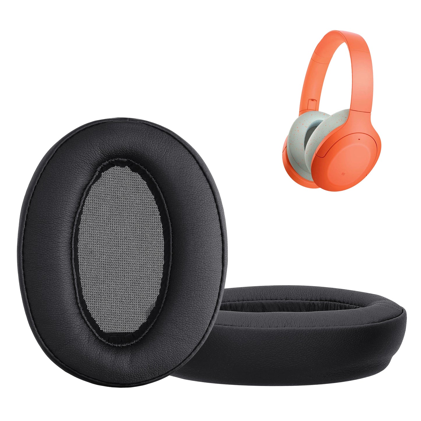 kwmobile Ohr Polster für Sony WH-H910N Ohrpolster - Ersatz Ohrpolster - Kopfhörer Ersatzteile - Kopfhörer Ersatzpolster