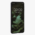 Holzhülle mit TPU Bumper für Samsung Galaxy M53 5G Walnussholz