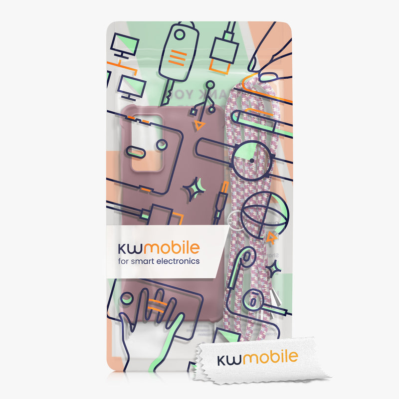 kwmobile Necklace Case kompatibel mit Xiaomi Redmi Note 11 Pro / Note 11 Pro (5G) / Note 12 Pro (4G) Hülle - Cover