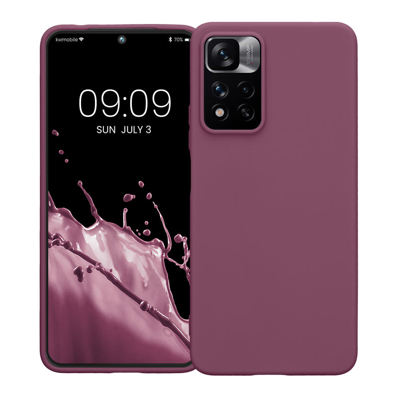 Matte Silikon Handyhülle für Xiaomi Redmi Note 11 Pro+ 5G / Note 11 Pro Plus 5G