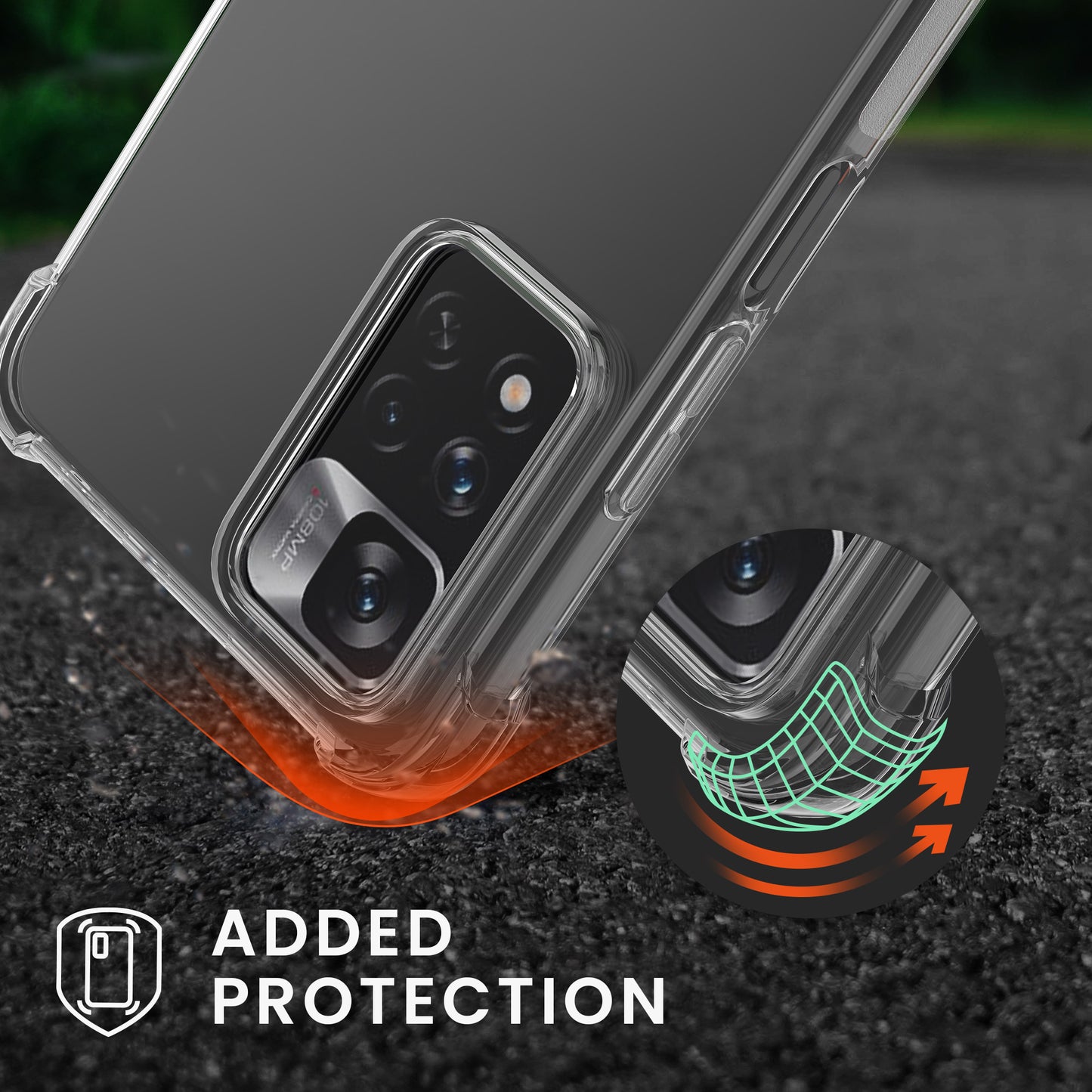 Hülle kompatibel mit Xiaomi Redmi Note 11 Pro+ 5G / Note 11 Pro Plus 5G