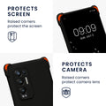 kwmobile Necklace Case kompatibel mit Oppo Find X3 Neo Hülle - Cover mit Kordel zum Umhängen - Silikon Schutzhülle