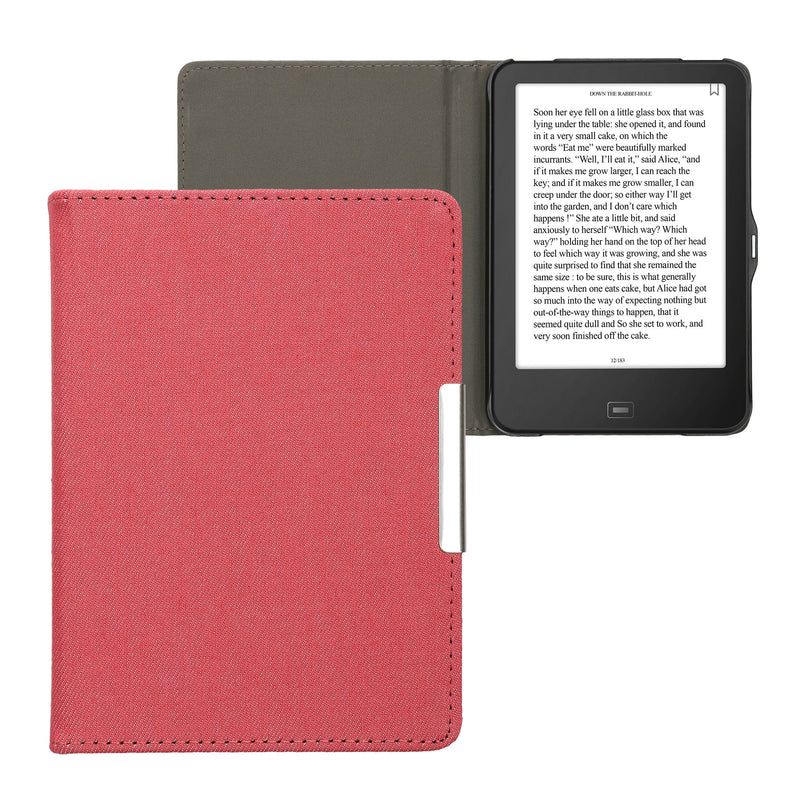 kwmobile Klapphülle kompatibel mit Tolino Vision 1 / 2 / 3 / 4 HD - Schutzhülle e-Reader - Hülle eReader