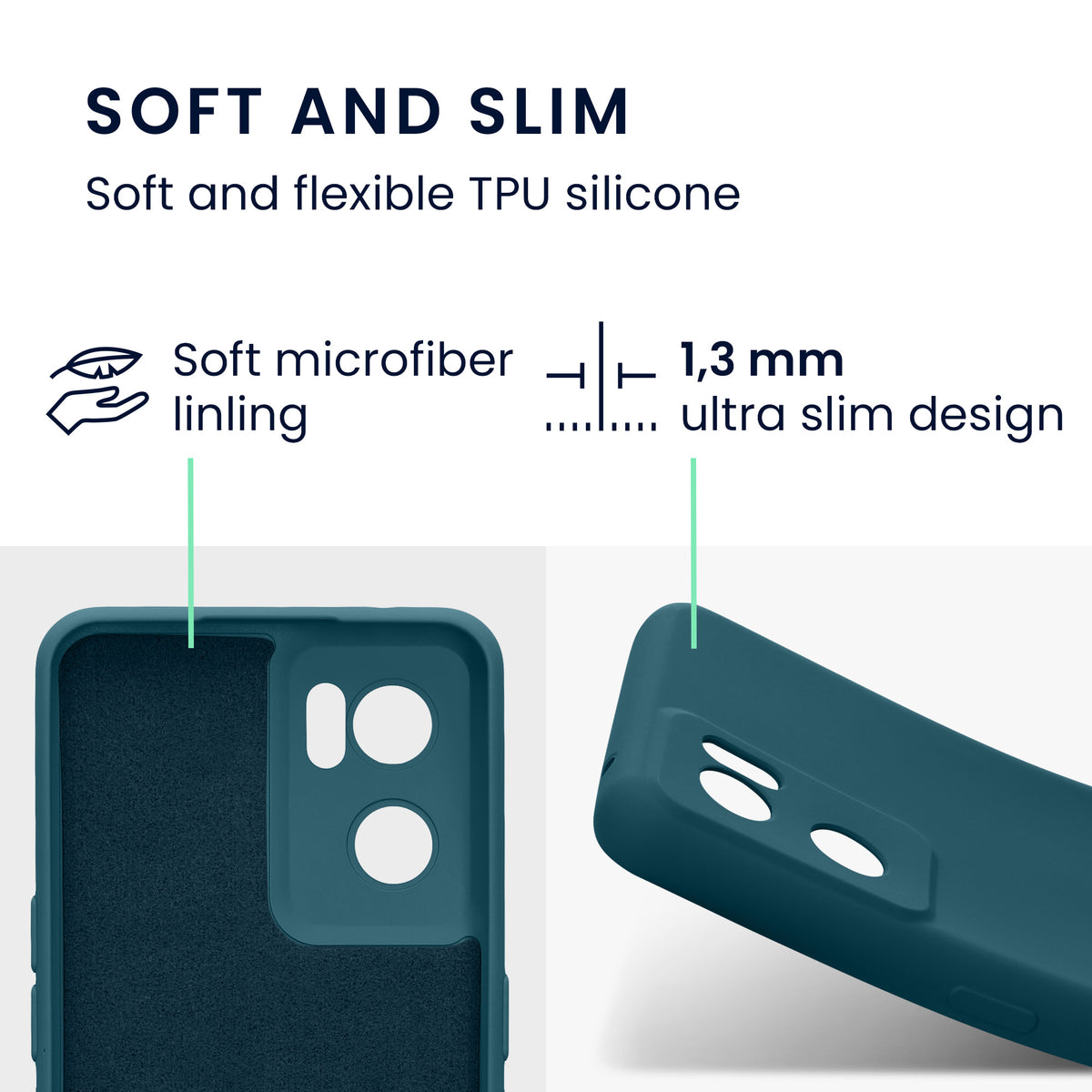OnePlus Nord CE 2 5G Silikon Handyhülle