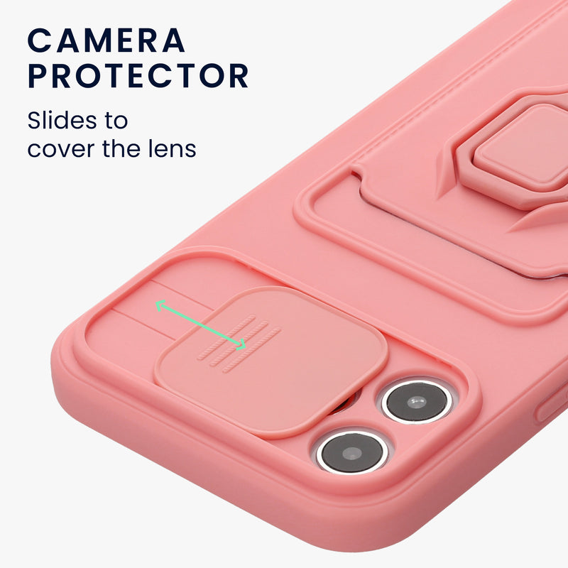 iPhone 12 Pro Max Handyhülle mit Kartenfach Silikon Kameraschutz