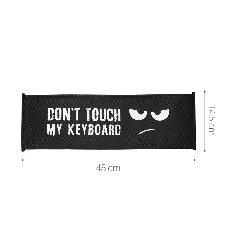 Logitech MX Keys Wireless Hülle Don't Touch My Keyboard