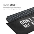 Logitech MX Keys Wireless Hülle Don't Touch My Keyboard