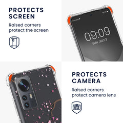 Xiaomi 12 / 12X Silikon Handykette Kirschblüten