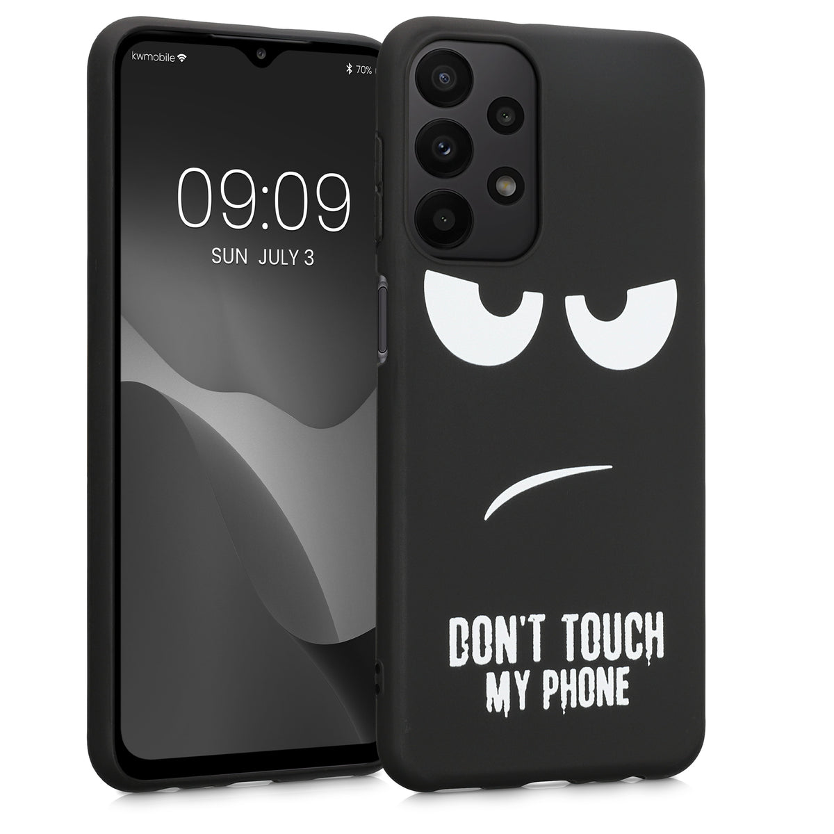 kwmobile Hülle kompatibel mit Samsung Galaxy A23 4G / 5G - Handyhülle Silikon Case