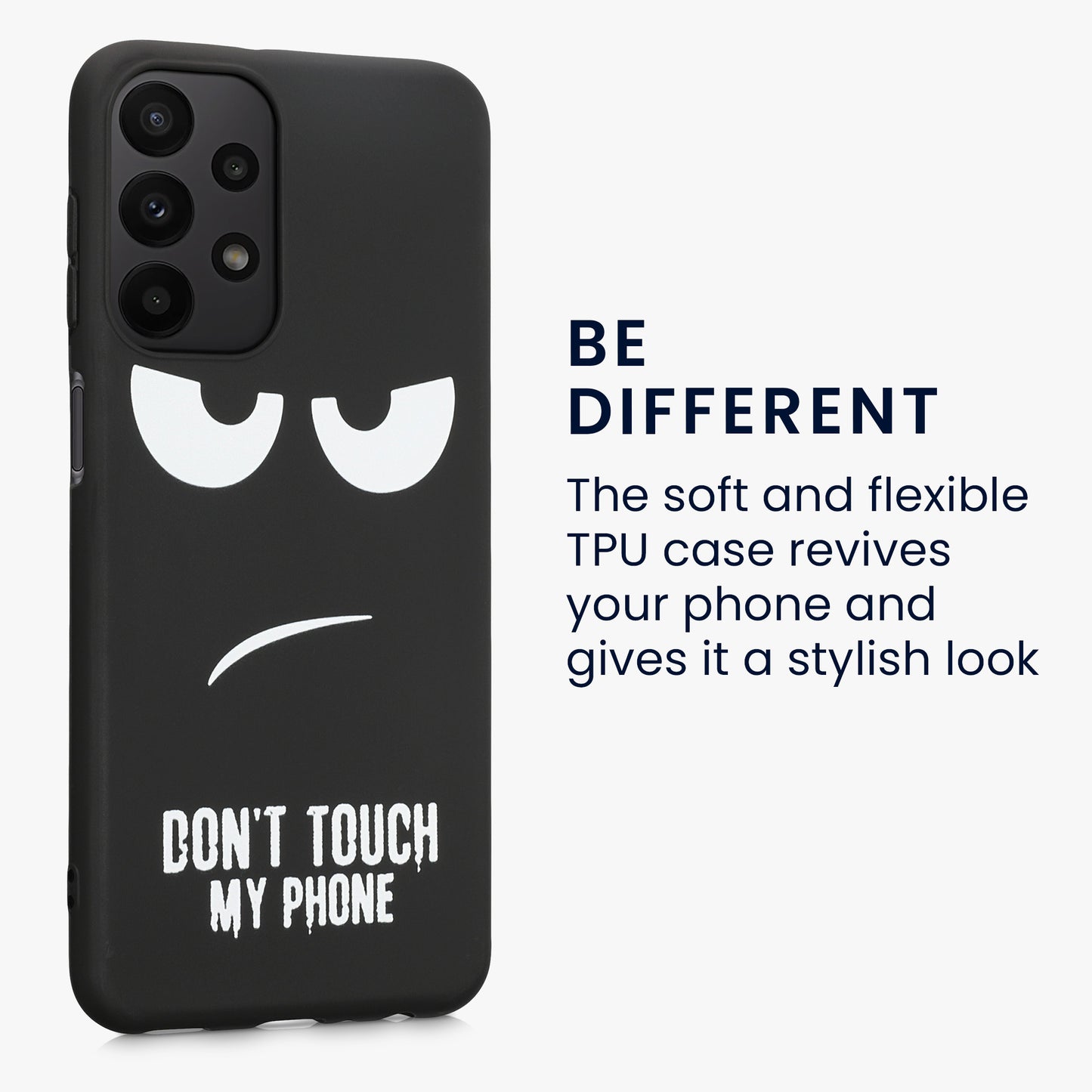 kwmobile Hülle kompatibel mit Samsung Galaxy A23 4G / 5G - Handyhülle Silikon Case